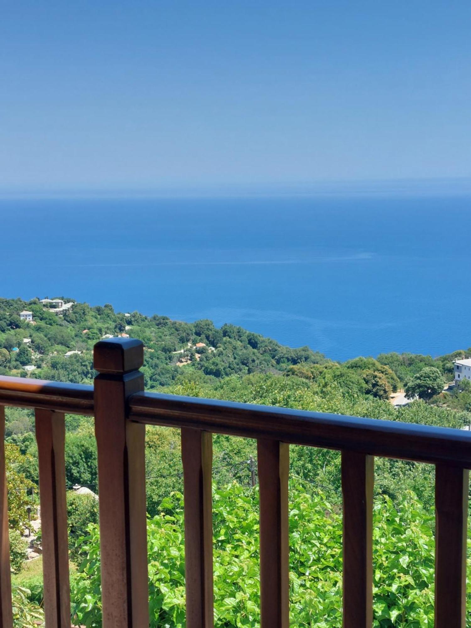 Θαλλώ Luxurious Villa Tsagarada Phòng bức ảnh