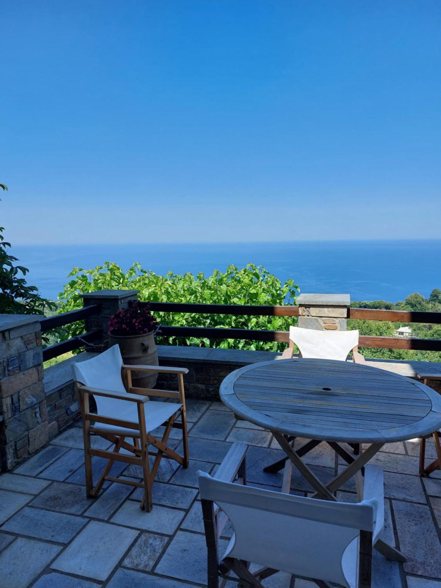 Θαλλώ Luxurious Villa Tsagarada Phòng bức ảnh