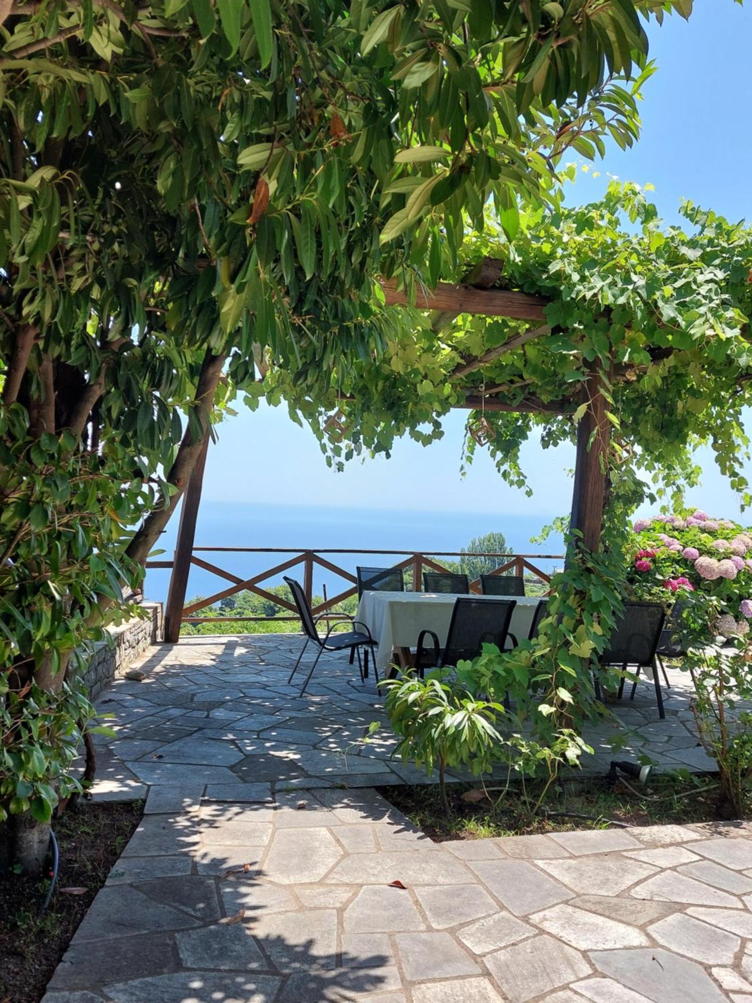 Θαλλώ Luxurious Villa Tsagarada Ngoại thất bức ảnh