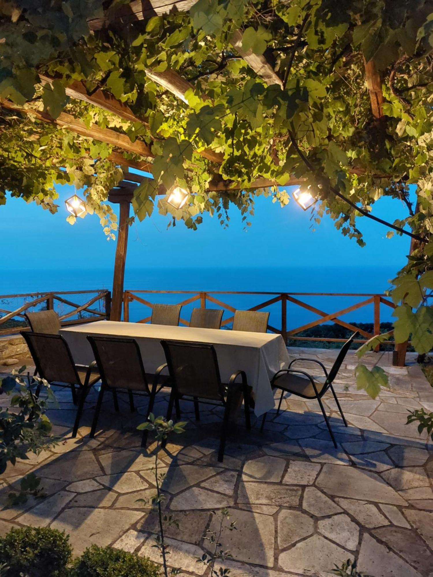 Θαλλώ Luxurious Villa Tsagarada Ngoại thất bức ảnh